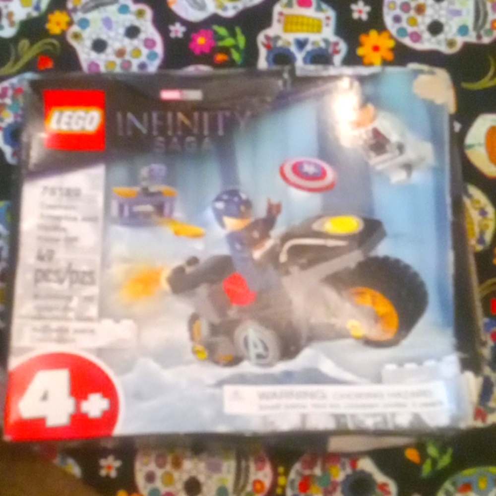 Lego marvel infinity saga 49 pcs captain America building toy.